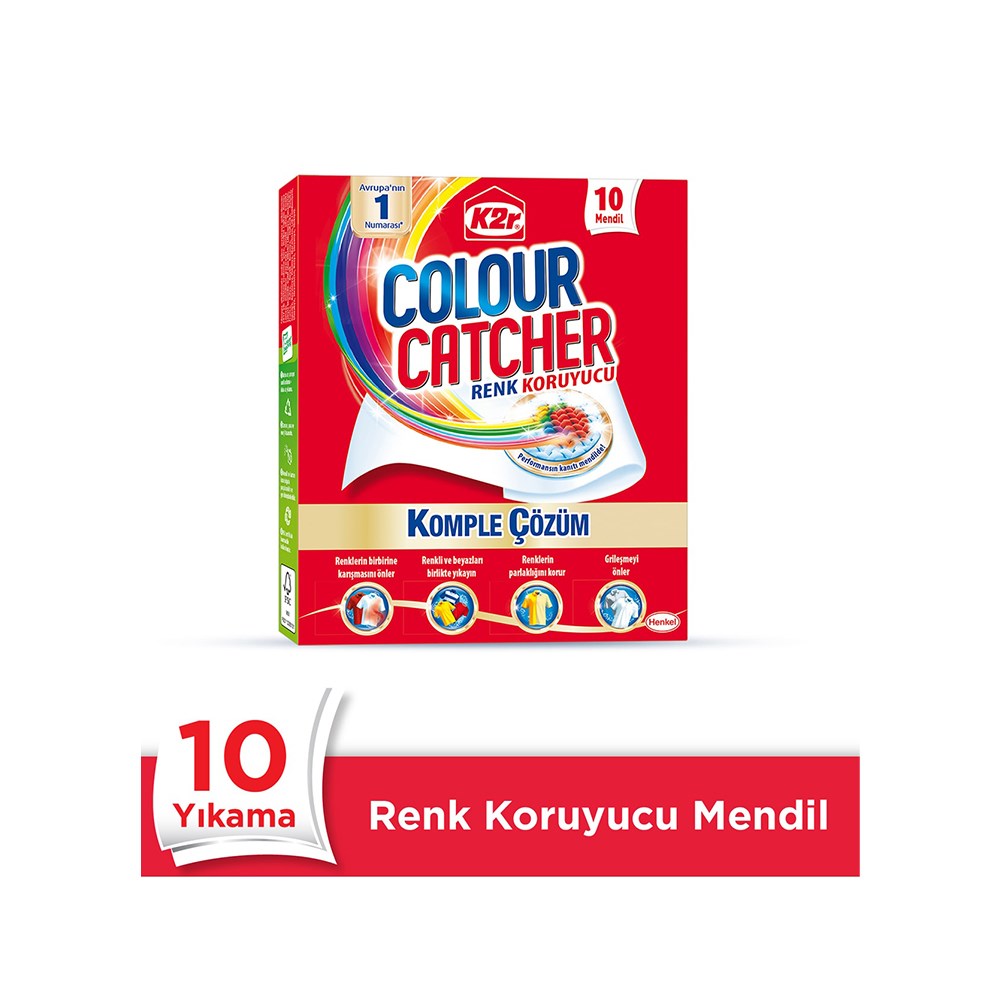C.catcher Renk Koruyucu 10'lu Mendil