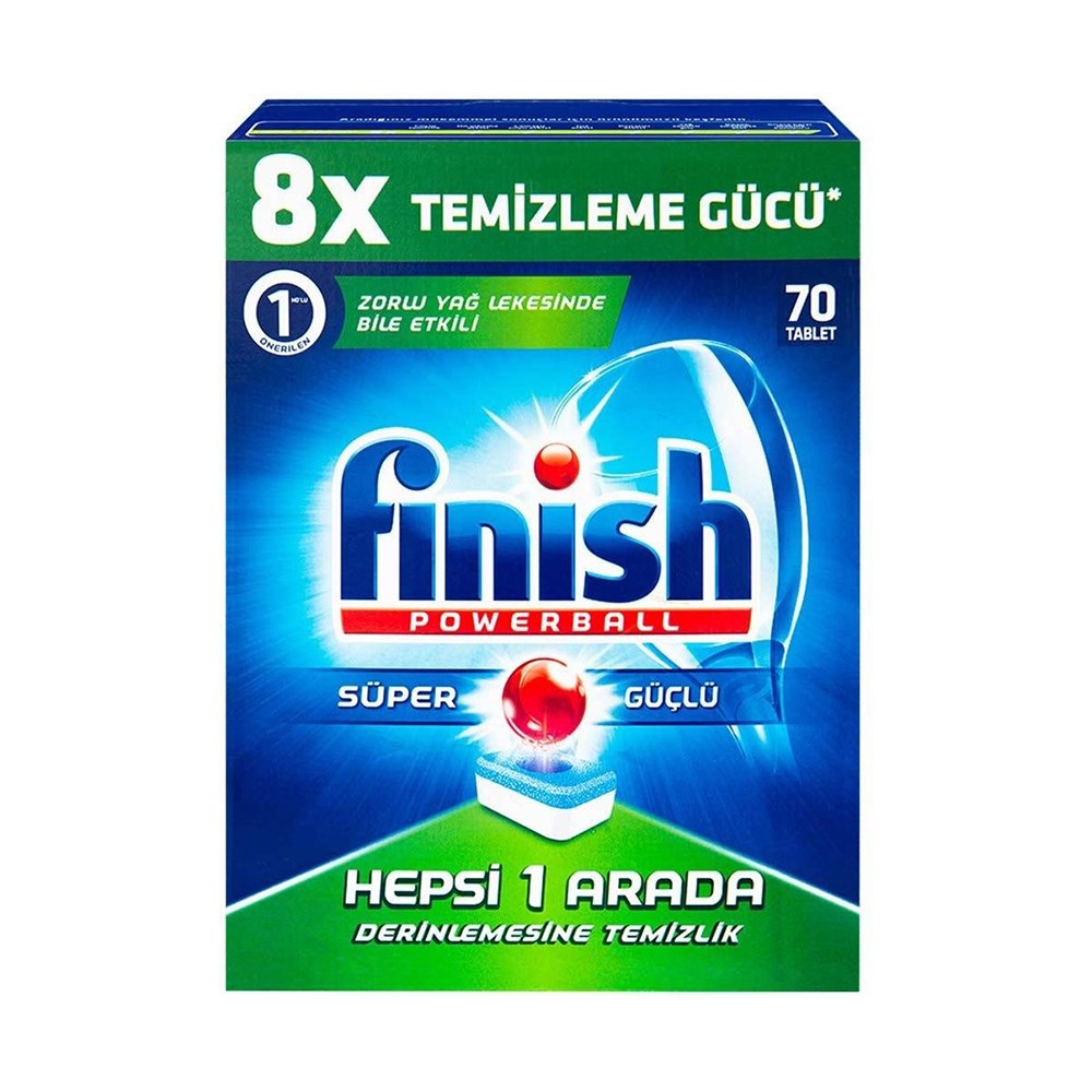 Calgonit Finish Hepsi Bir Arada Tablet 70'li Box