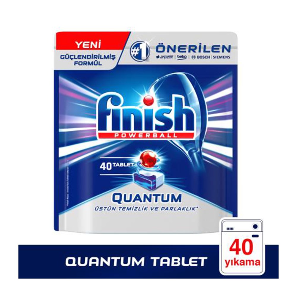 Calgonit Finish Quantum Tablet 40'lı Klasik