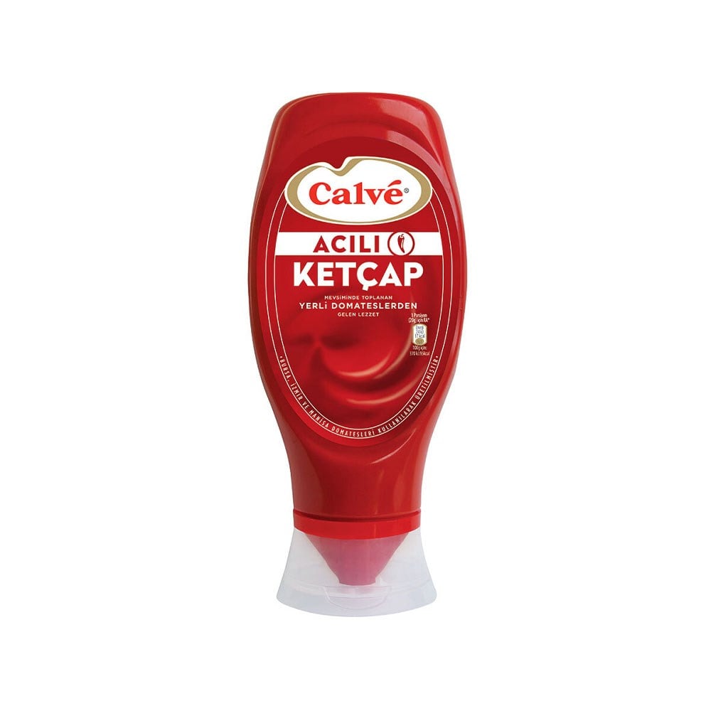 Calve Ketçap 400 Gr Acılı