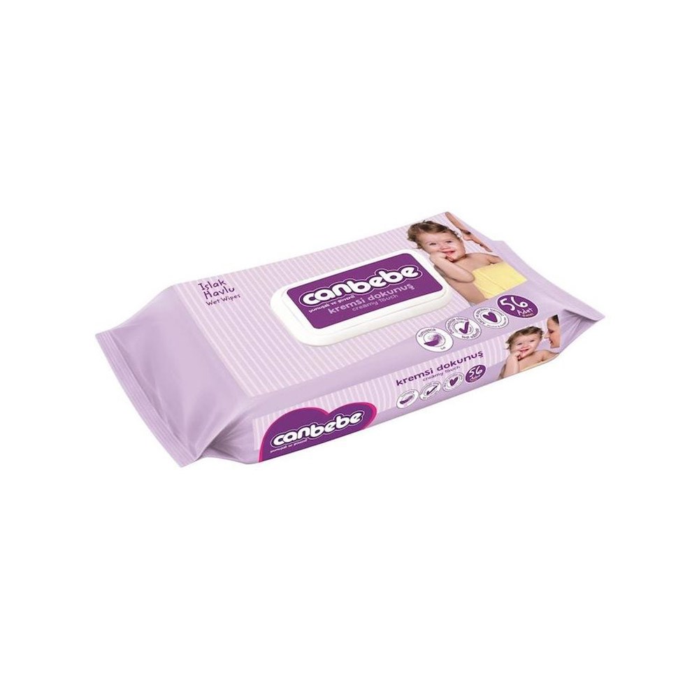 Canbebe Islak Temizlik Havlusu 56'lı Ekstra Soft