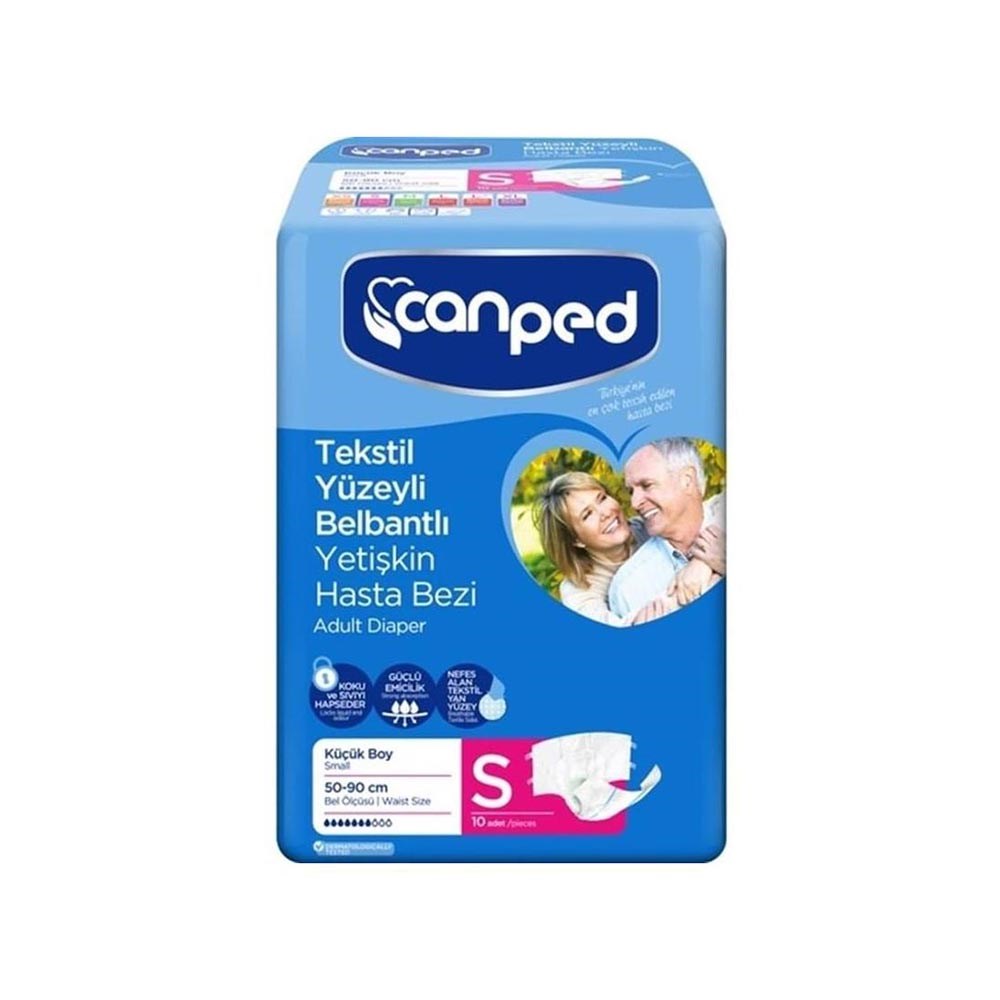 Canped Belbantlı Has.bezi Küçük 10 Adet