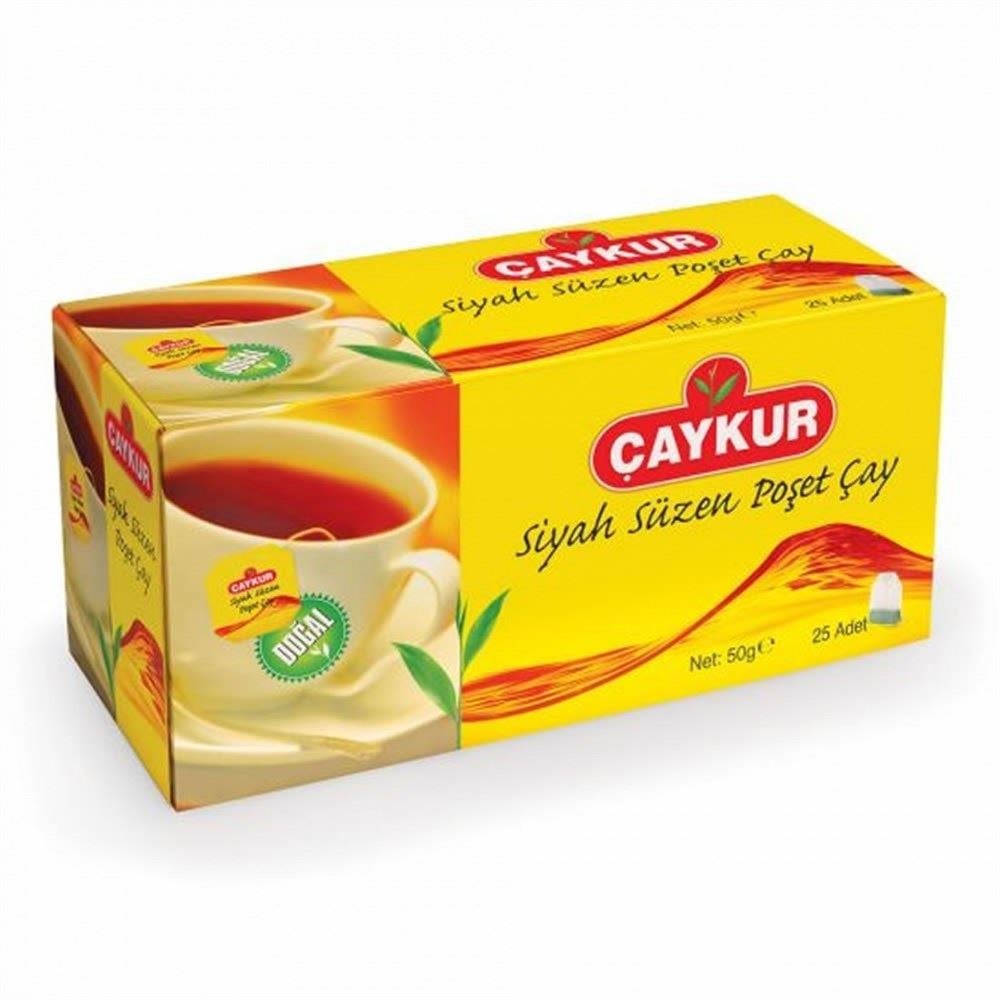 Çaykur Çay Bardak 25 Adet Altın Süzme