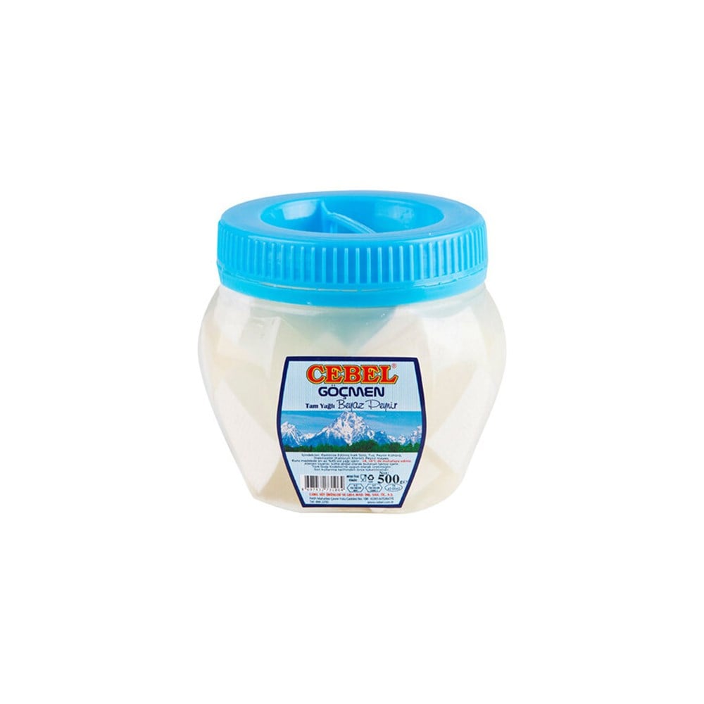 Cebel Göçmen Beyaz Peynir 500 Gr T.yağlı