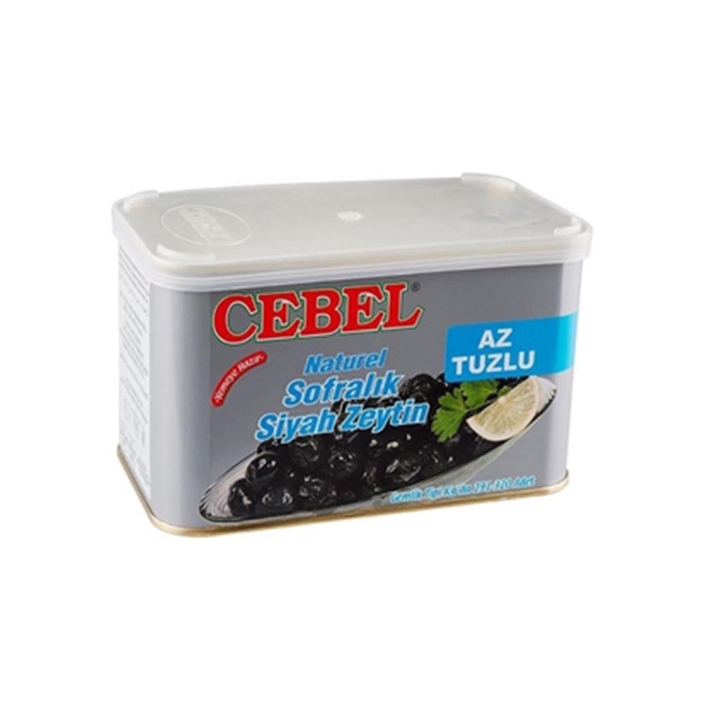 Cebel Siyah Zeytin 750 Gr Az Tuzlu Tnk (291-320)