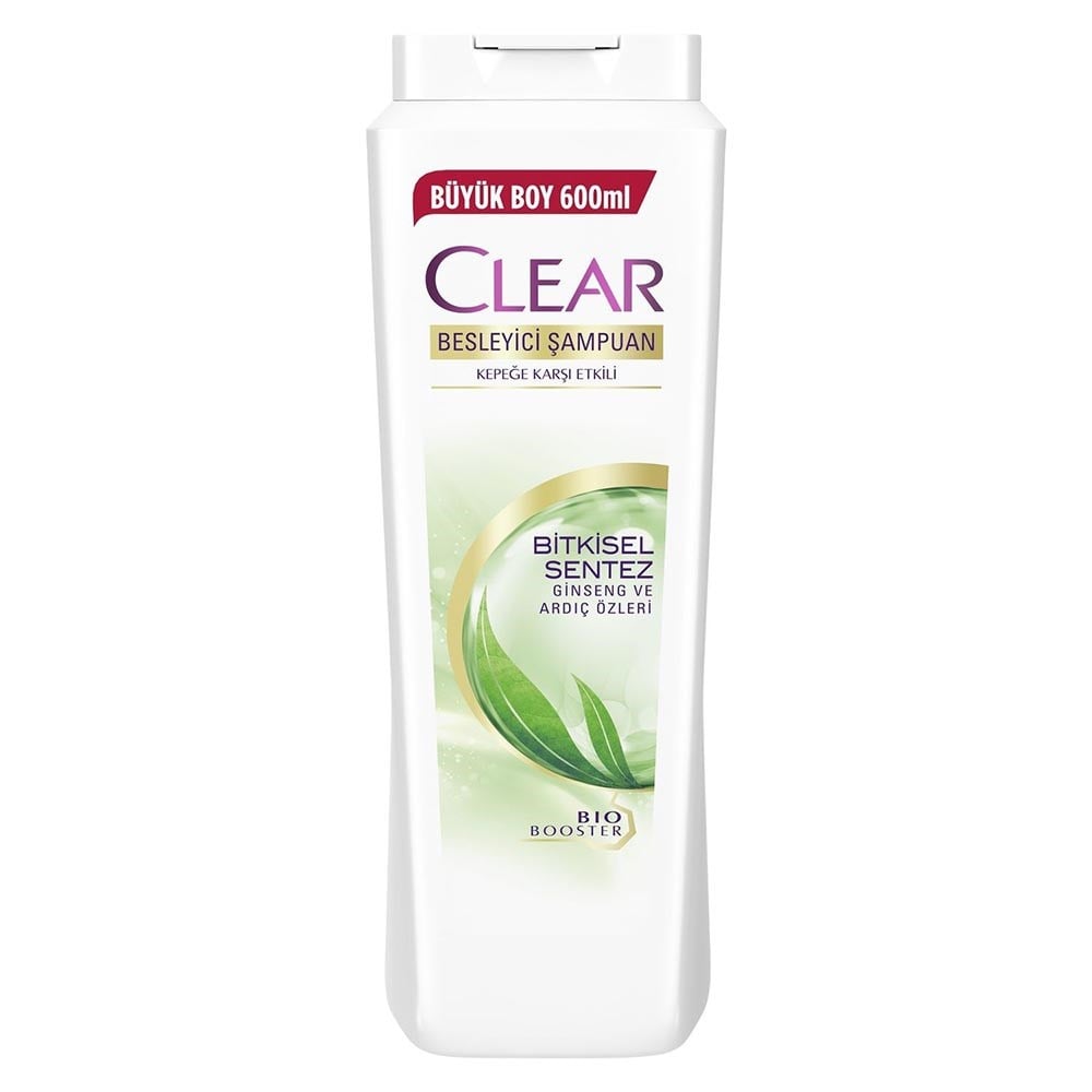 Clear Şampuan 600 Ml Besleyici Bitkisel Sentez