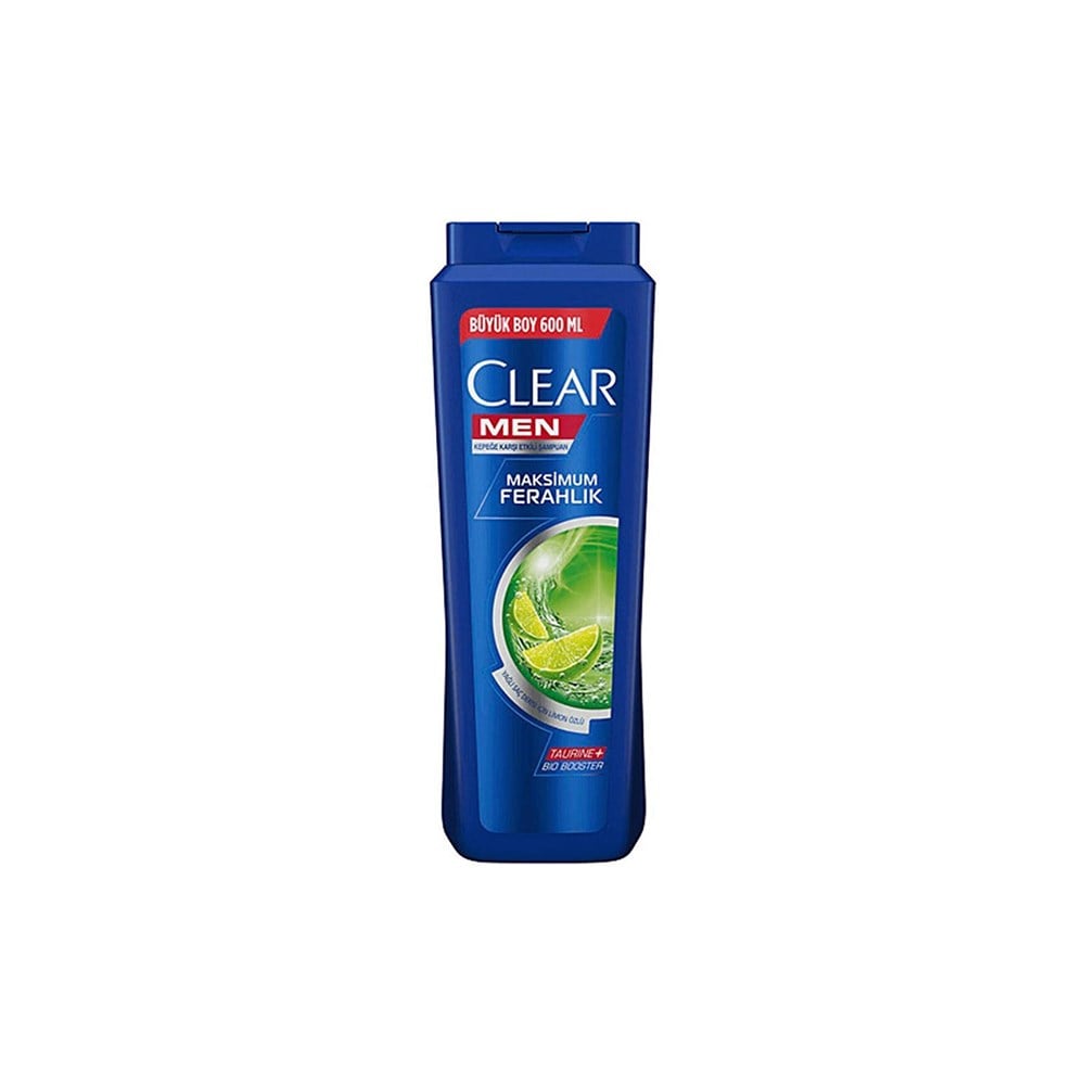 Clear Şampuan 600 Ml Men Maksimum Ferahlık Yağlı Saçlar