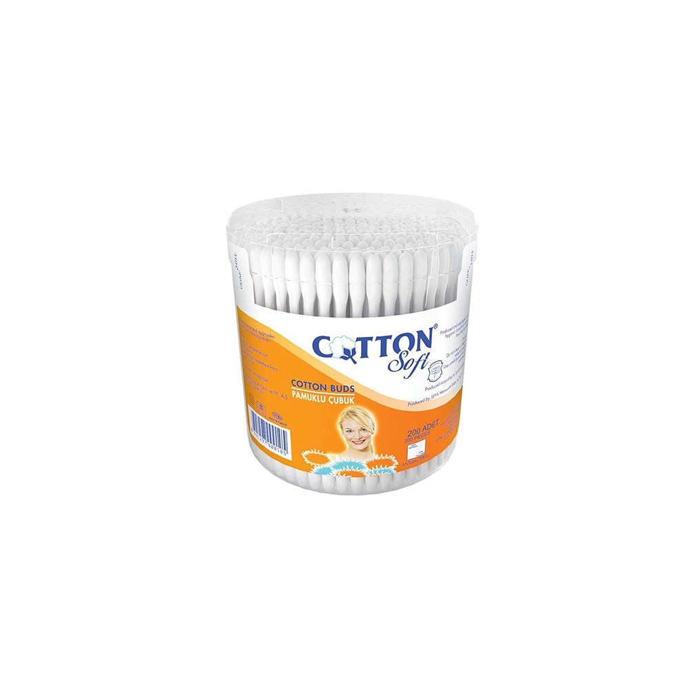 Cotton Kulak Çubuğu 200'lü