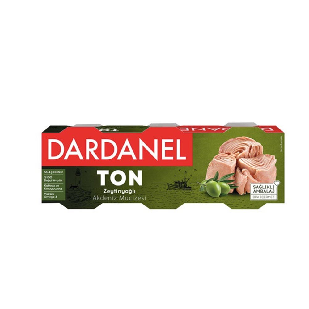 Dardanel Ton Balık 225 Gr 3'lü Z.yağlı