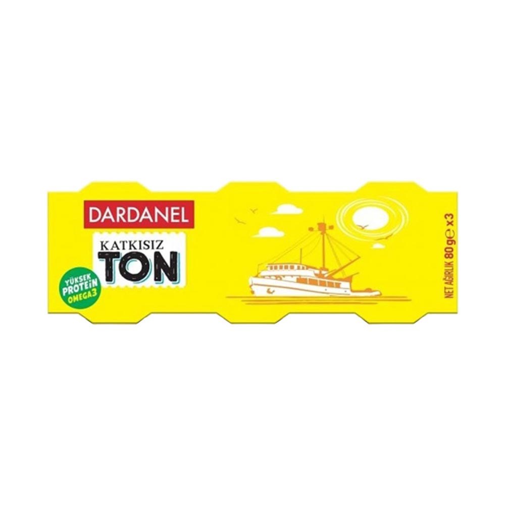 Dardanel Ton Balık 240 Gr 3'lü Paket Haydi Balık Yiyelim