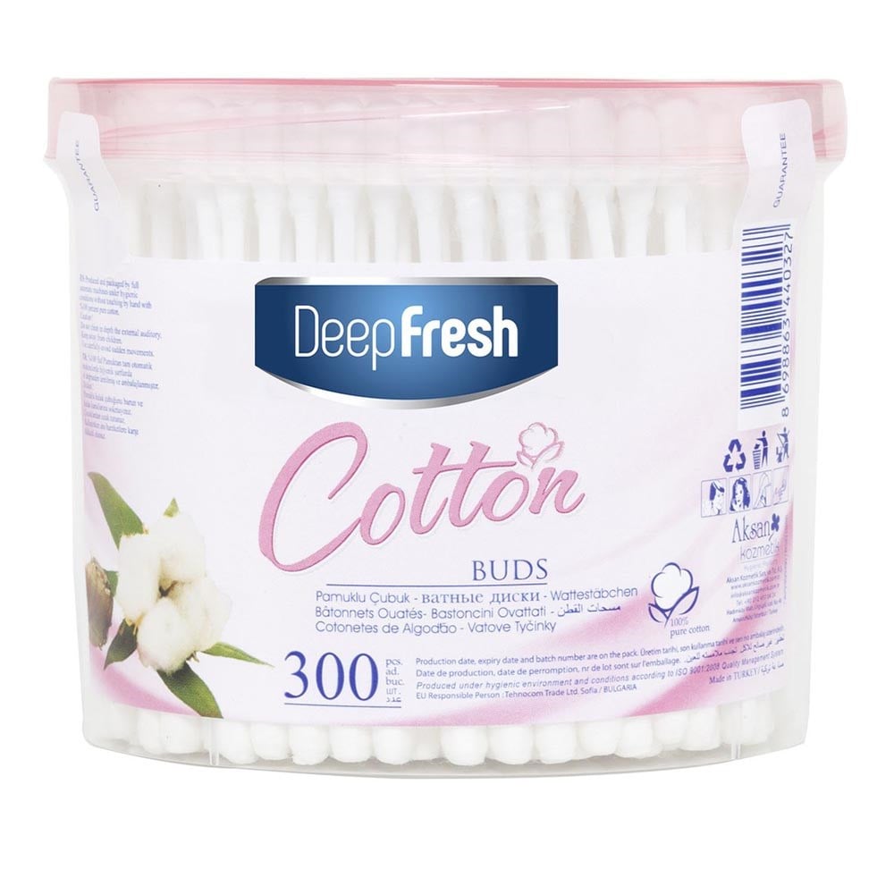 Deep Fresh Kulak Çubuğu 300-lü Cotton Bg
