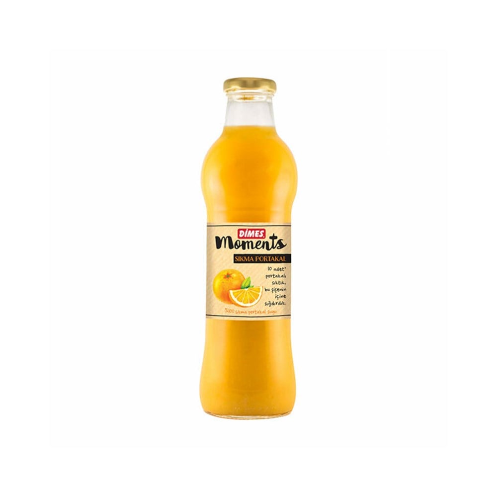 Dimes 700 Ml Cam Moments Sıkma Portakal