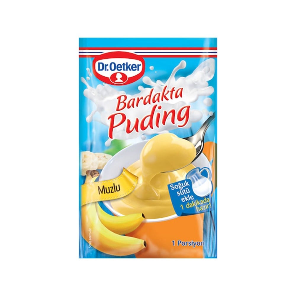 Dr Oetker Puding Bardak Muzlu 30 Gr