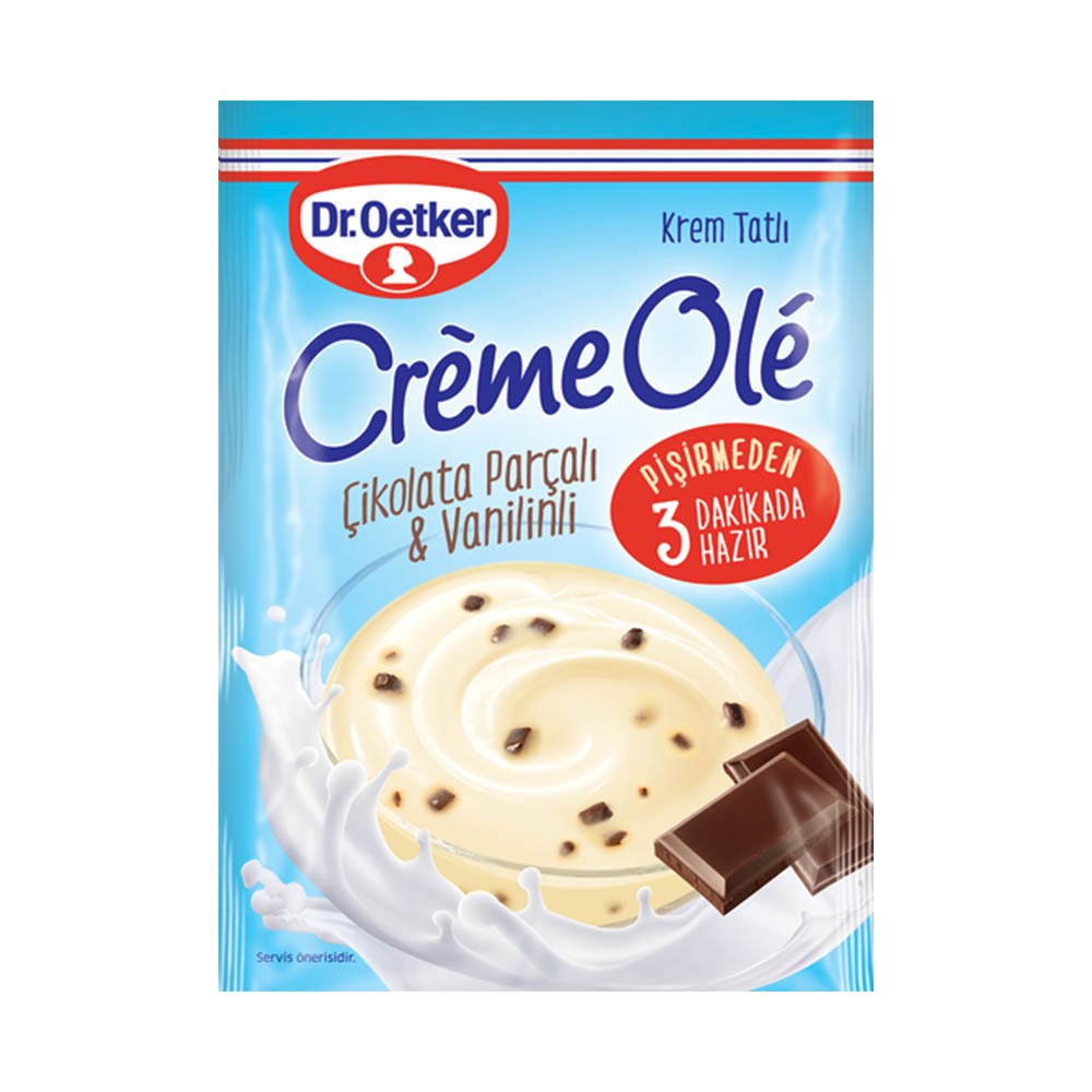 Dr.oetker Creme Ole 109 Gr Çik.parç.& Vanilyalı