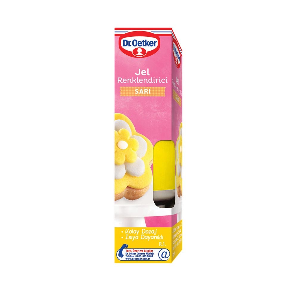 Dr.oetker Jel Renklendirici Sarı 10 Gr
