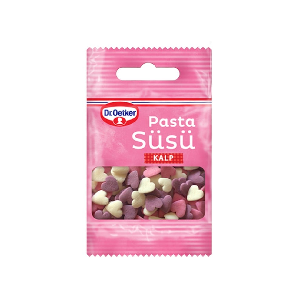Dr.oetker Pasta Süsü 10 Gr Kalpler Dekor
