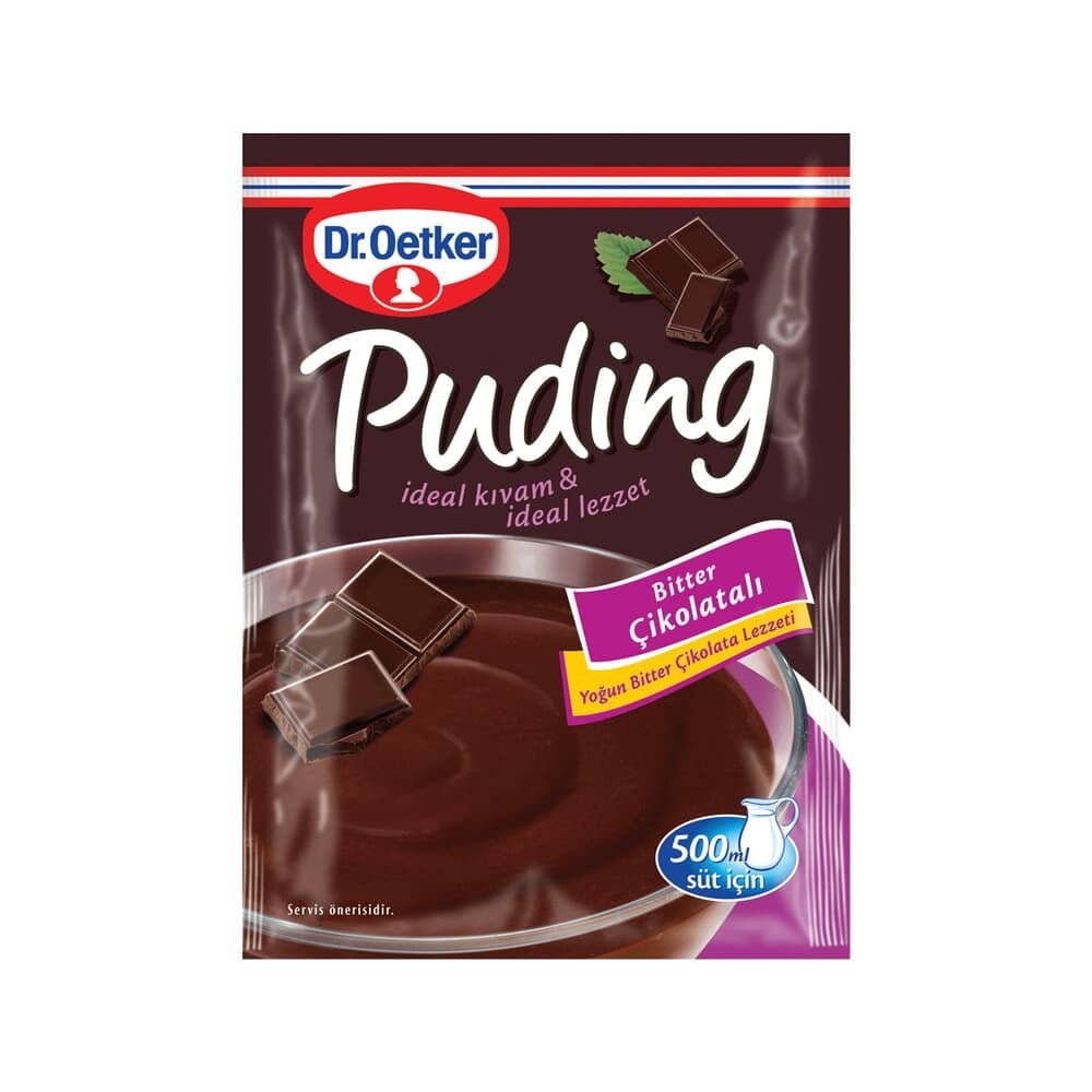 Dr.oetker Puding 111 Gr Bitter