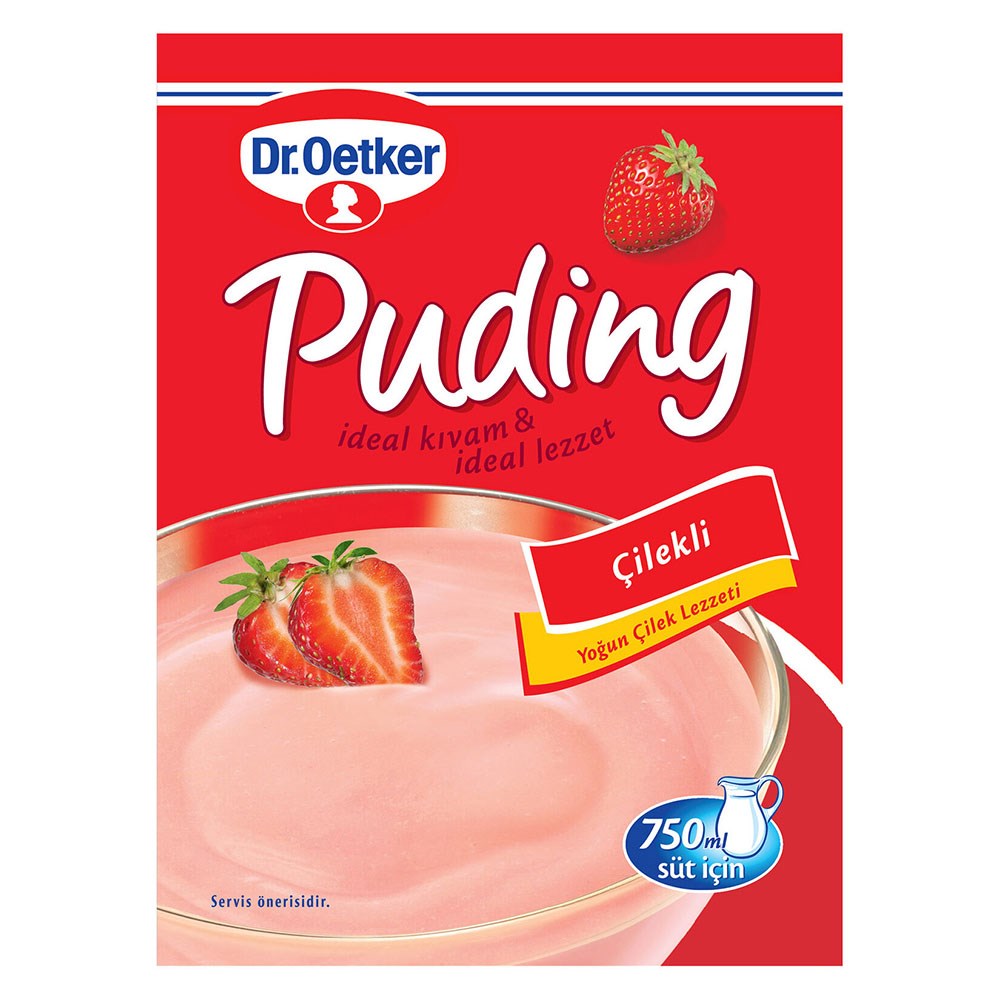 Dr.oetker Puding 125 Gr Çilekli