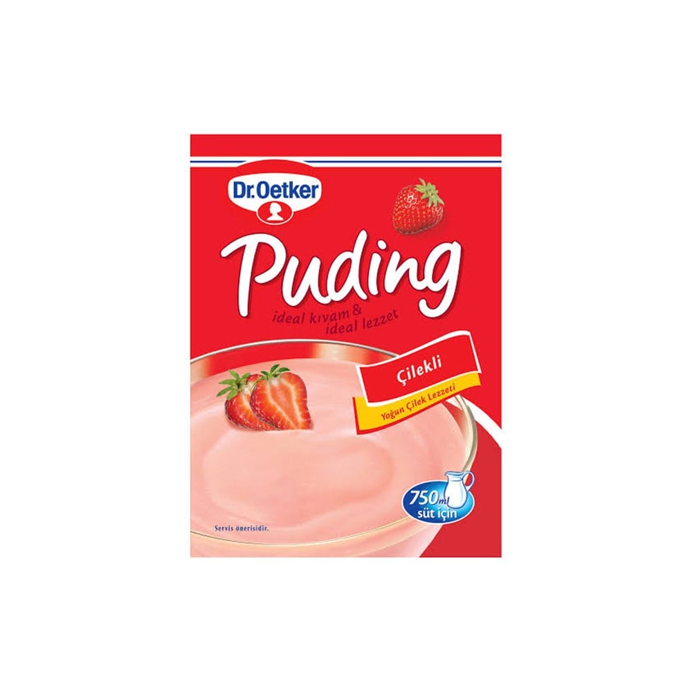 Dr.oetker Puding 128 Gr Çilekli