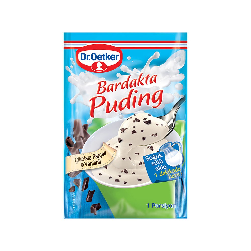 Dr.oetker Puding Bardak Çik.par.vanilyalı 30 Gr