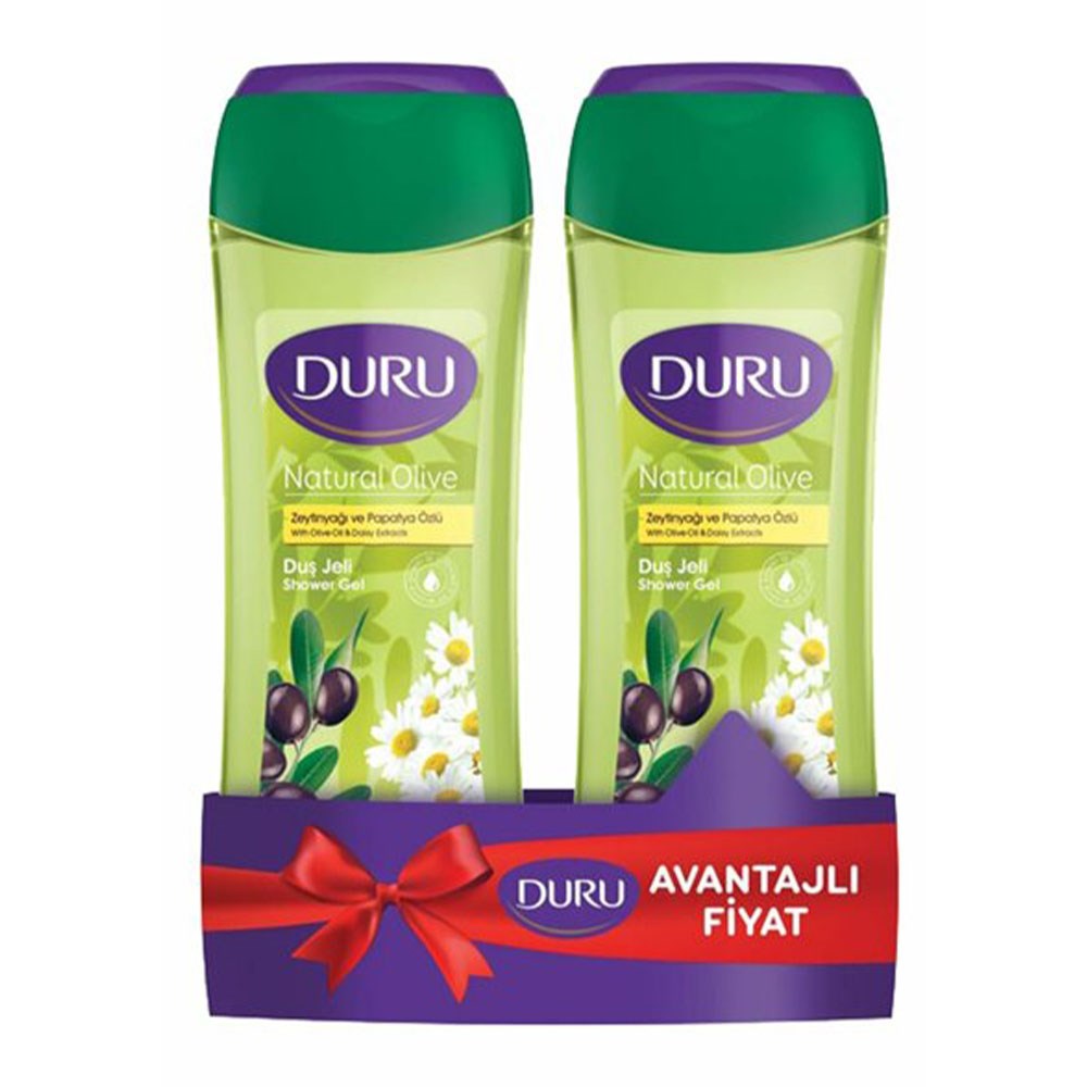 Duru Duş Jeli 450 Ml + 450 Ml Z.yağı & Papatya