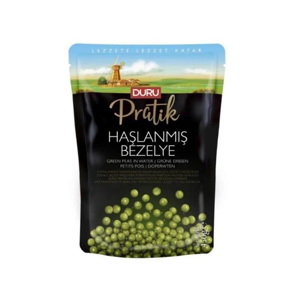 Duru Haşlanmış Bezelye 450 Gr