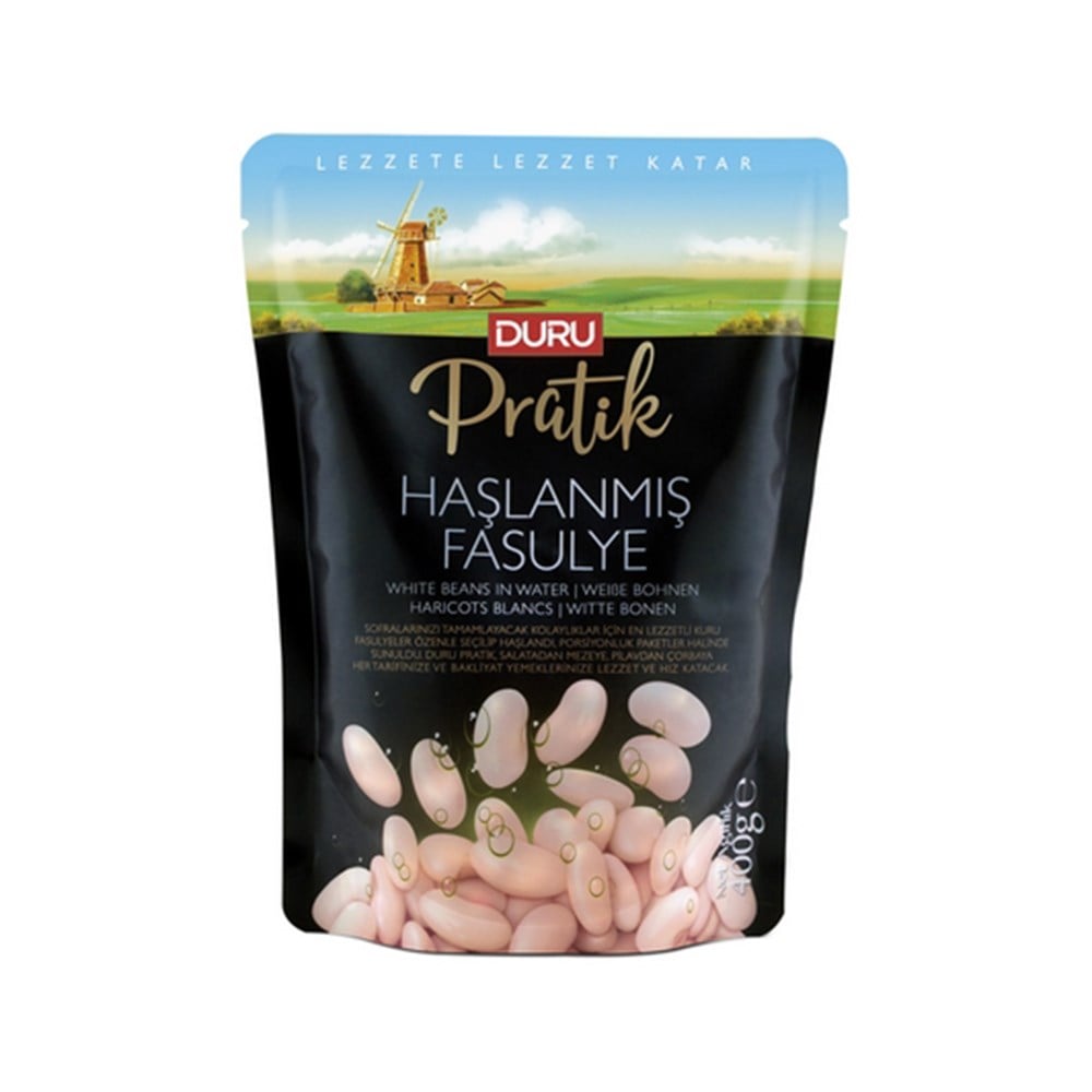 Duru Haşlanmış Fasülye 400 Gr