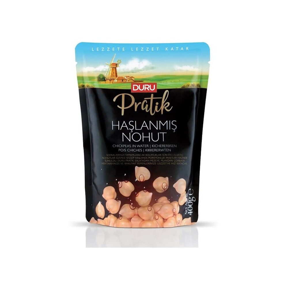 Duru Haşlanmış Nohut 400 Gr