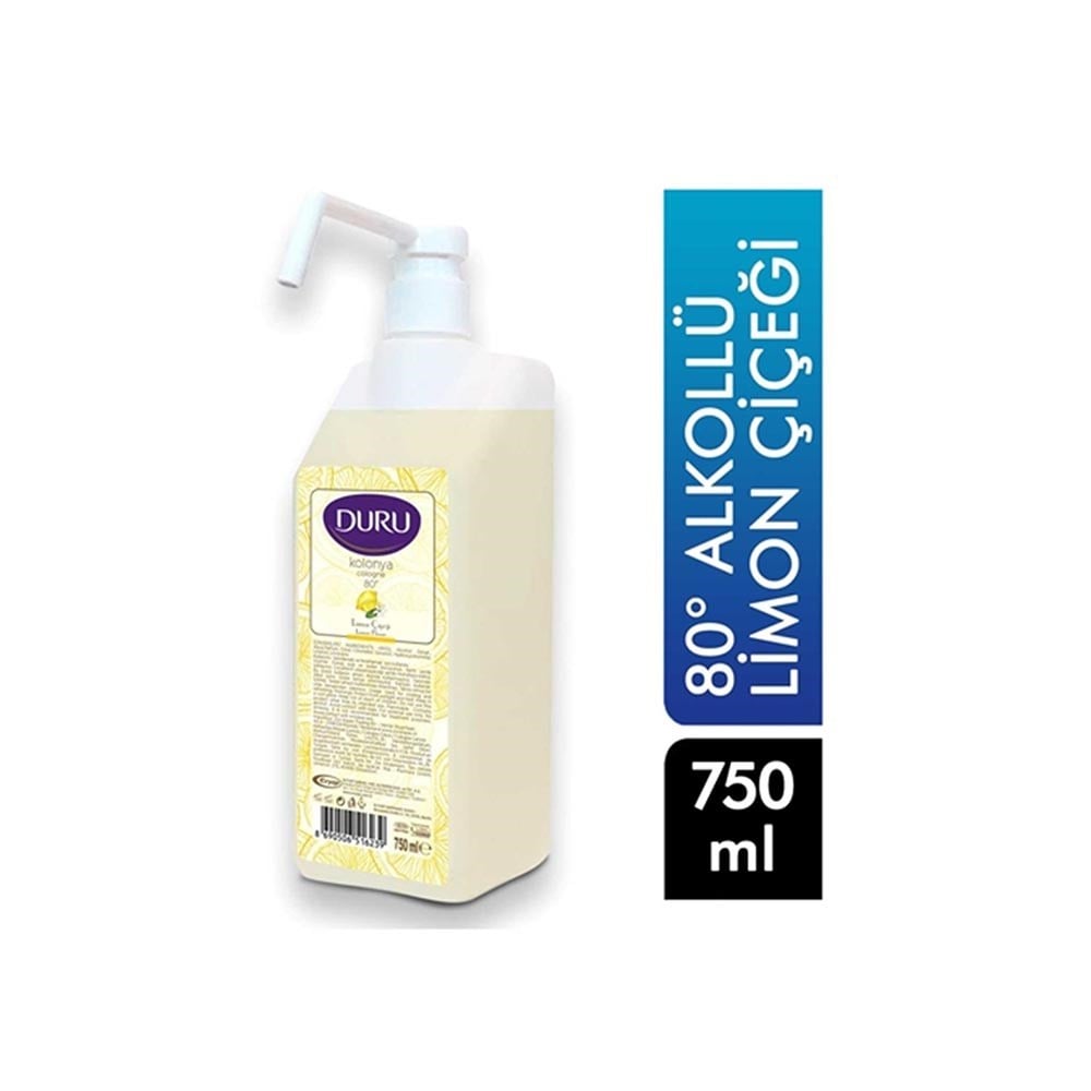 Duru Kolonya 750 Ml Pompalı Limon