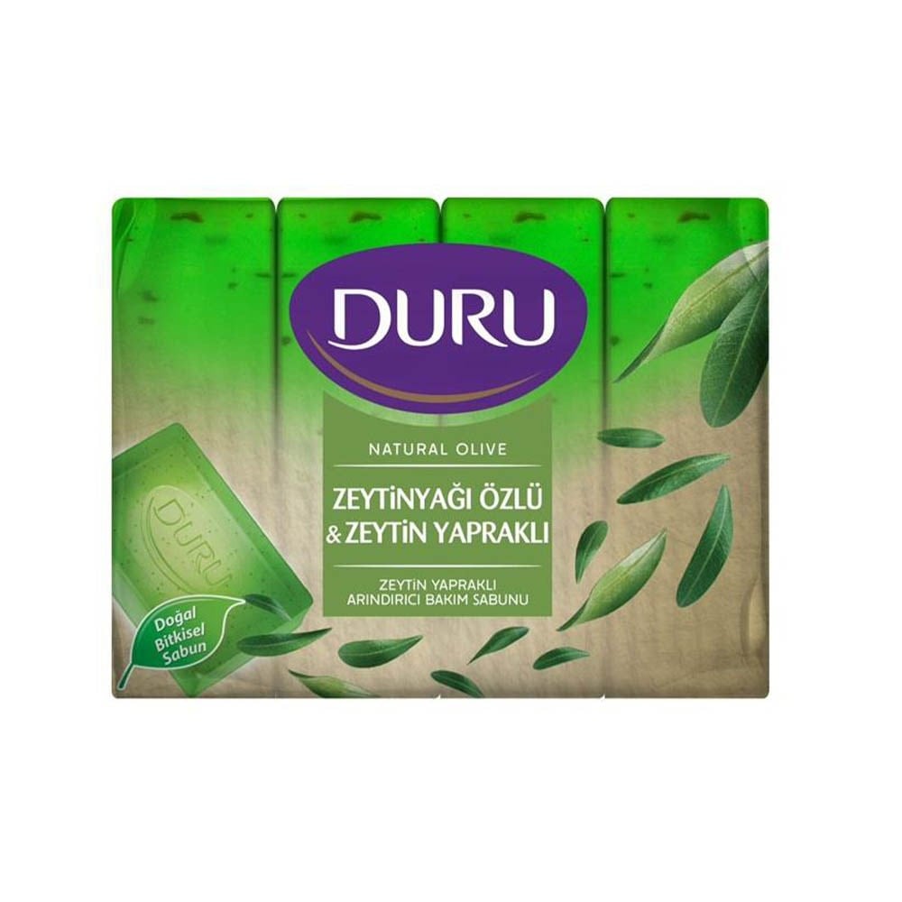 Duru Sabun 640 Gr 4'lü Naturel Olive Zeytinyağı Ve Defne Özlü