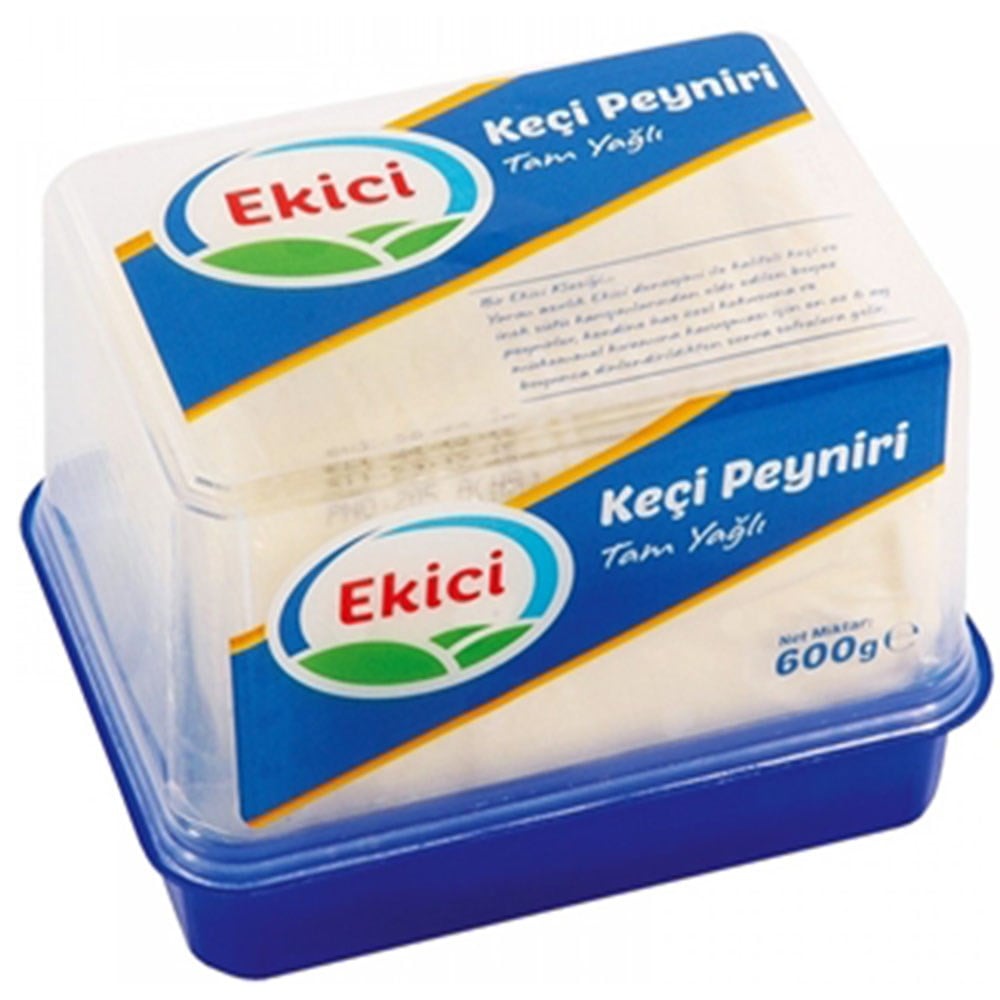 Ekici Keçi Peyniri 600 Gr T.yağlı