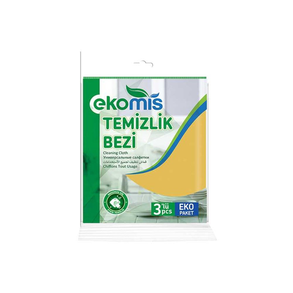Ekomis Temizlik Bezi 3'lü
