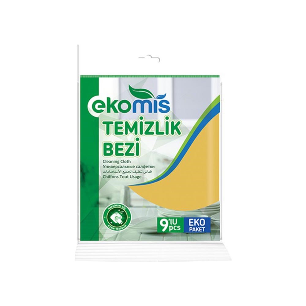 Ekomis Temizlik Bezi 9'lu Eko