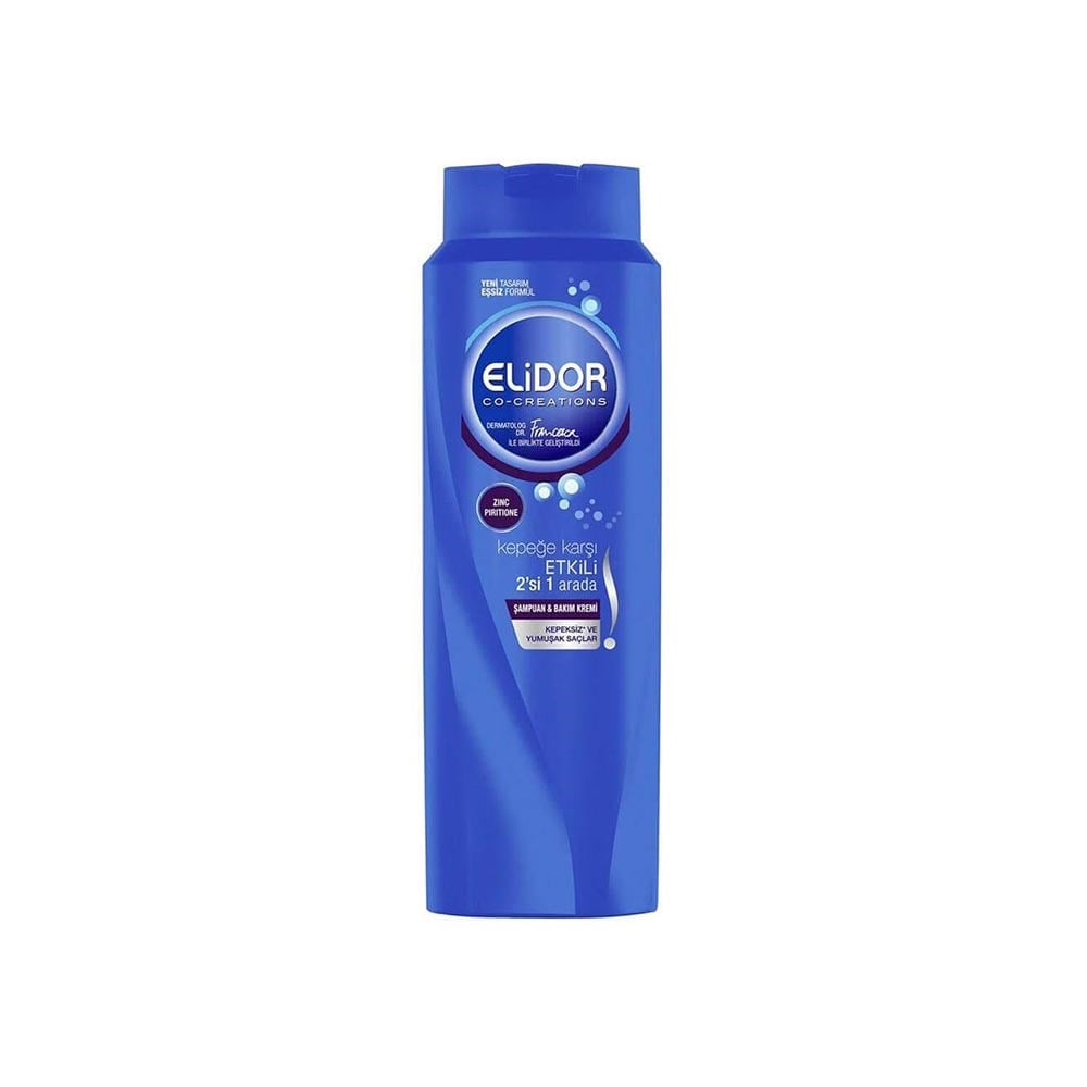 Elidor Şampuan 650 Ml 2si1 Arada Kepeğe Karşı