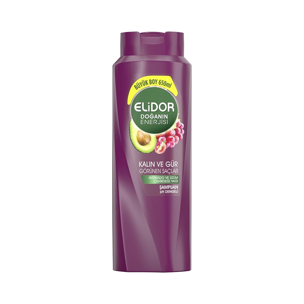 Elidor Şampuan 650 Ml Kalın Ve Gür Gör.saçlar