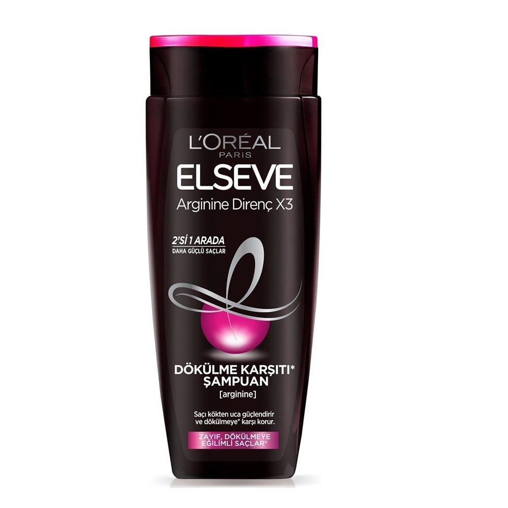 Elseve Şampuan 450 Ml Arginine Direnç X3 2si1 Arada