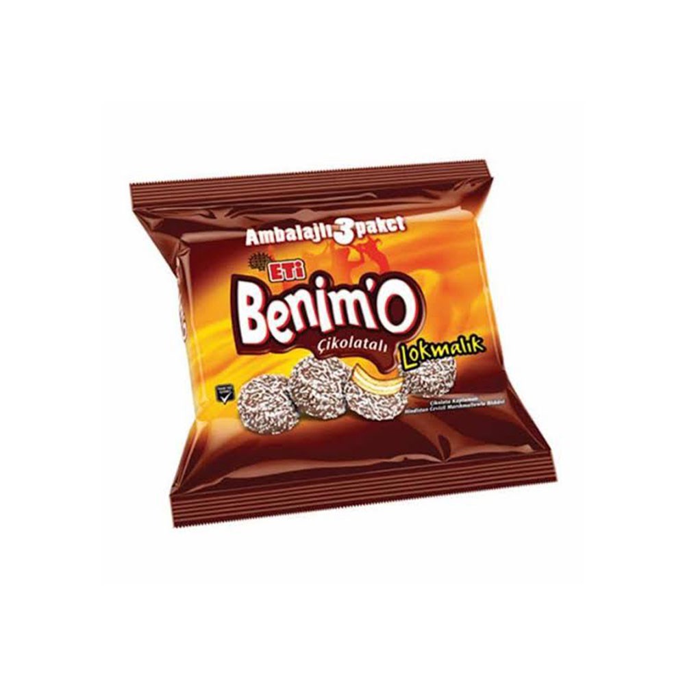 Eti Benimo 240 Gr 3'lü Çikolatalı