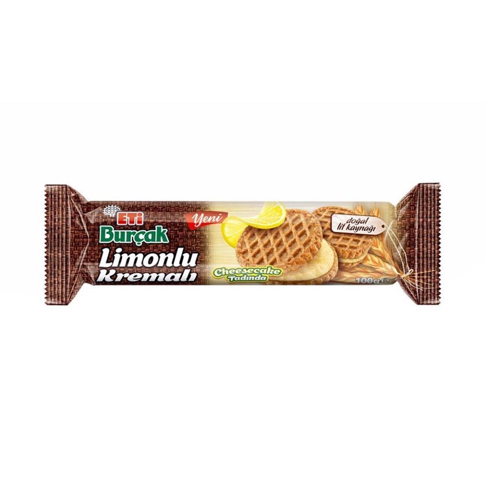 Eti Burçak Limonlu Kremalı 100 Gr