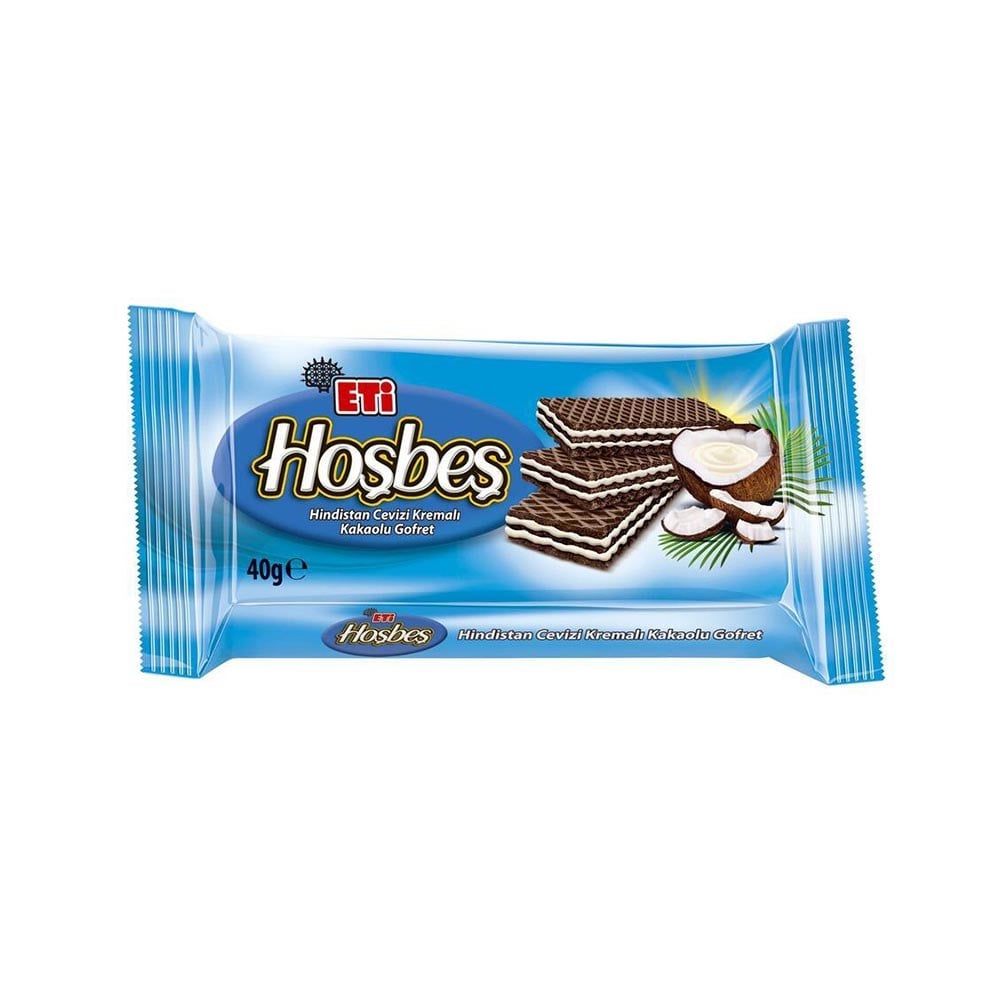 Eti Hoşbeş Gofret 40 Gr H.cevizli