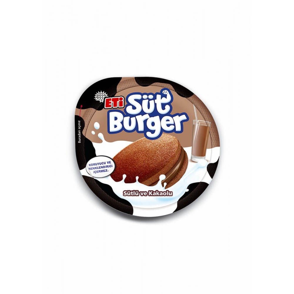 Eti Süt Burger 35 Gr Sütlü Ve Kakaolu