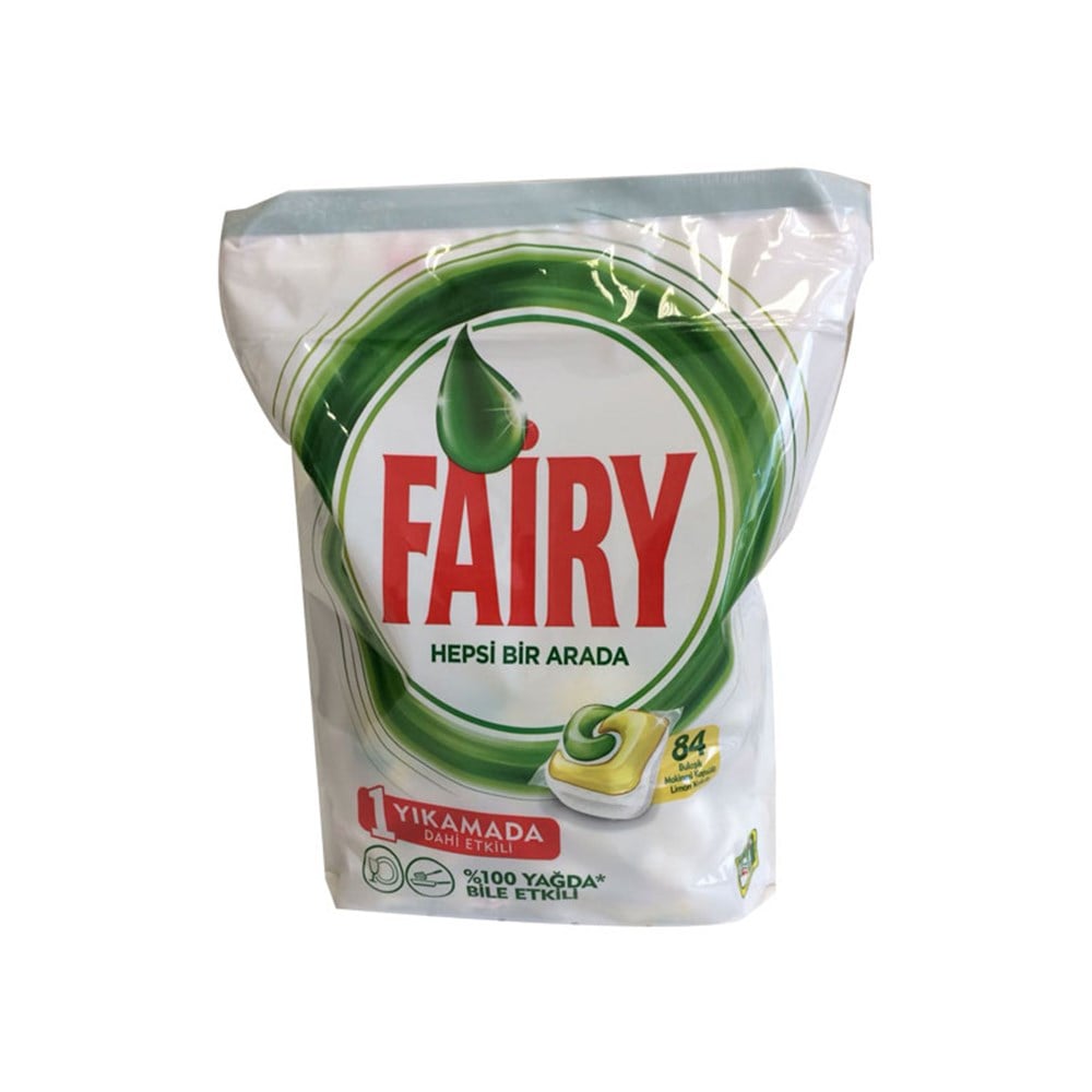 Fairy Kapsül Hepsi Bir Arada 84'lü Limon
