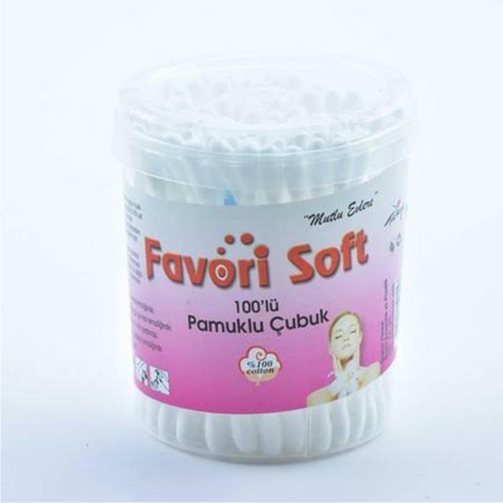 Favori Soft Pamuklu Çubuk 100-lü