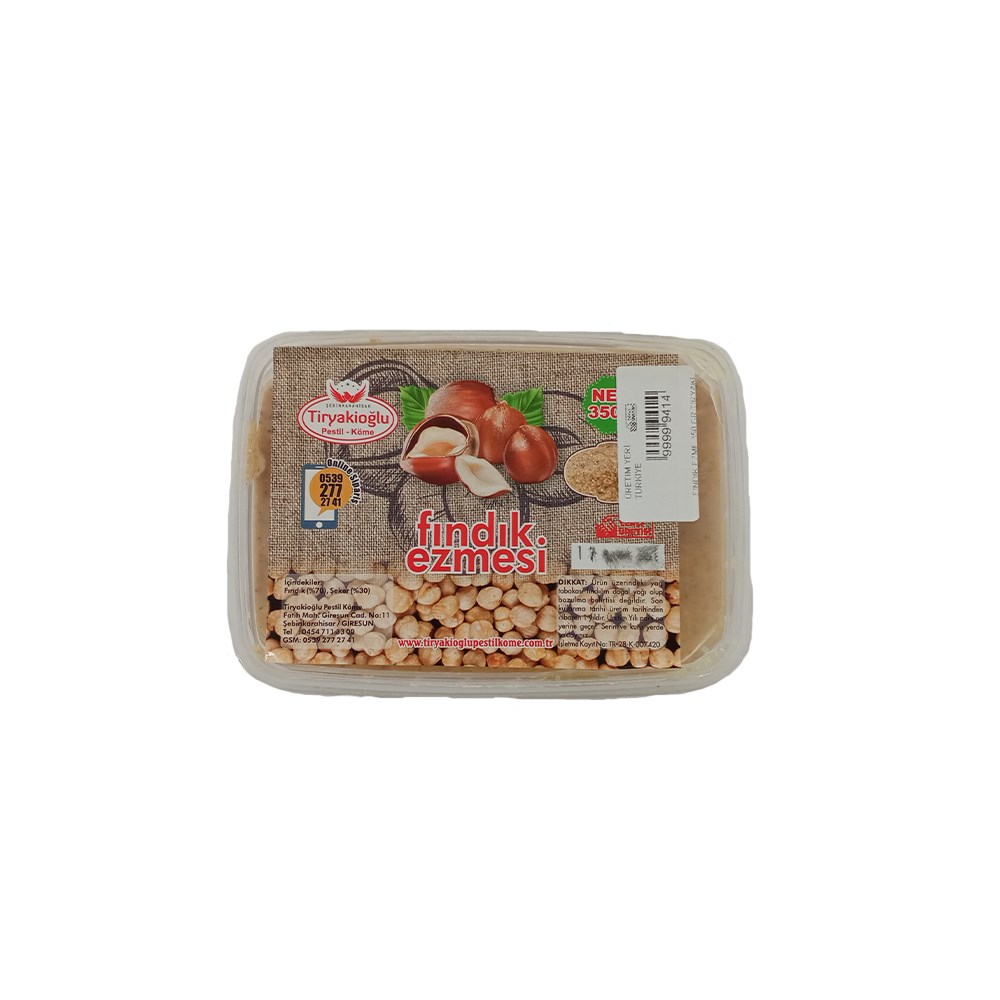 Fındık Ezme 340 Gr Tiry.