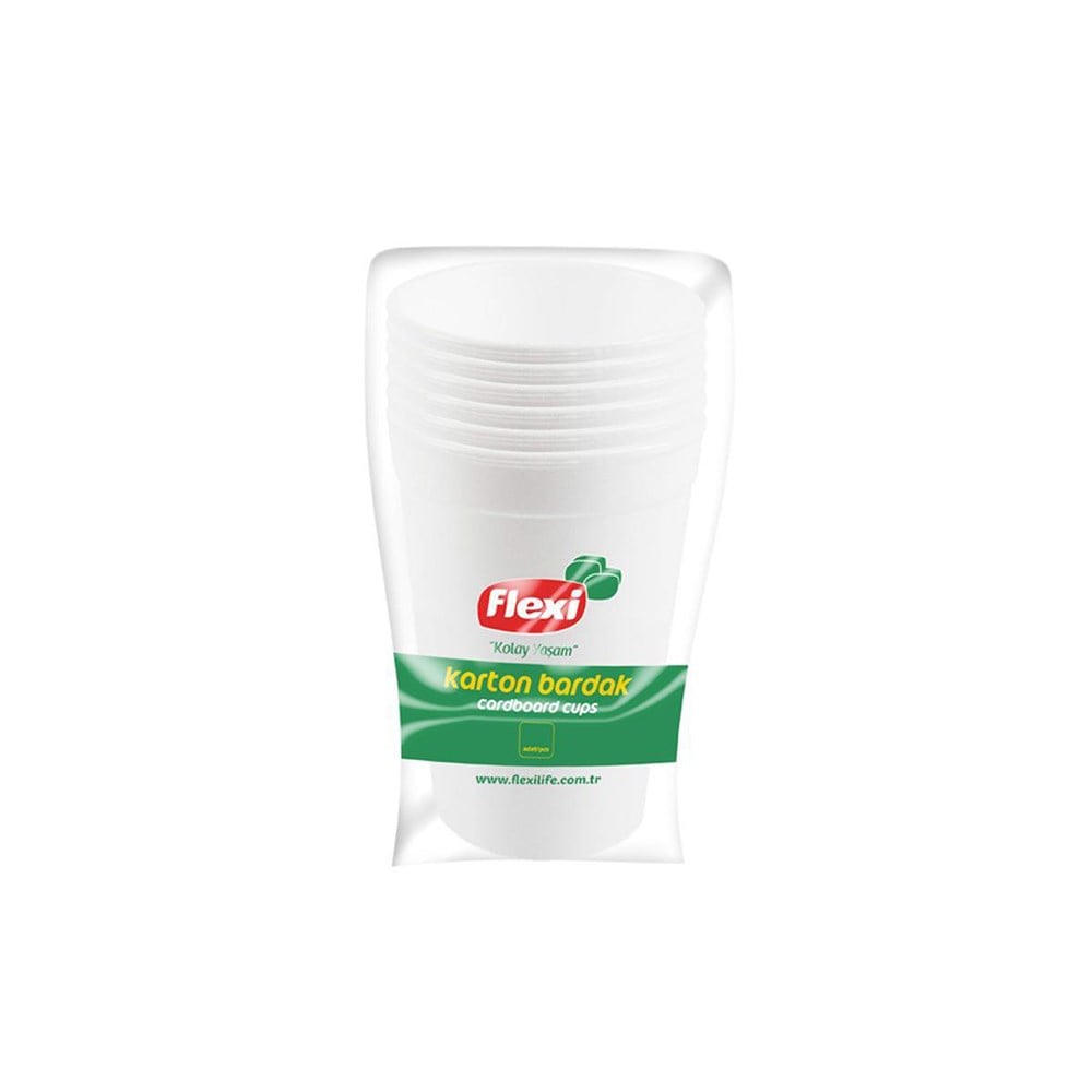 Flexi Kullan-at Karton Bardak 6'lı