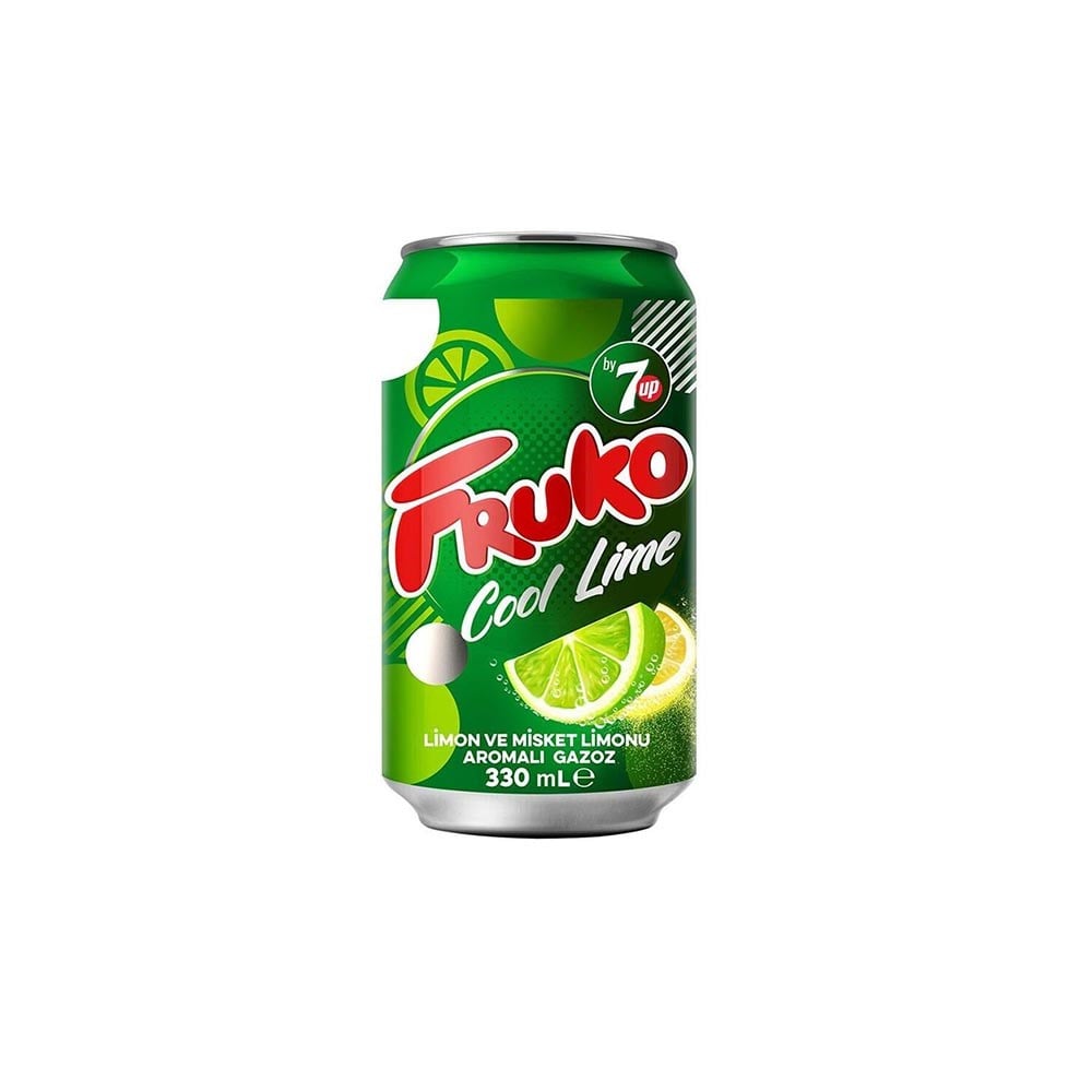 Fruko Gazoz 330 Ml Kutu Limon