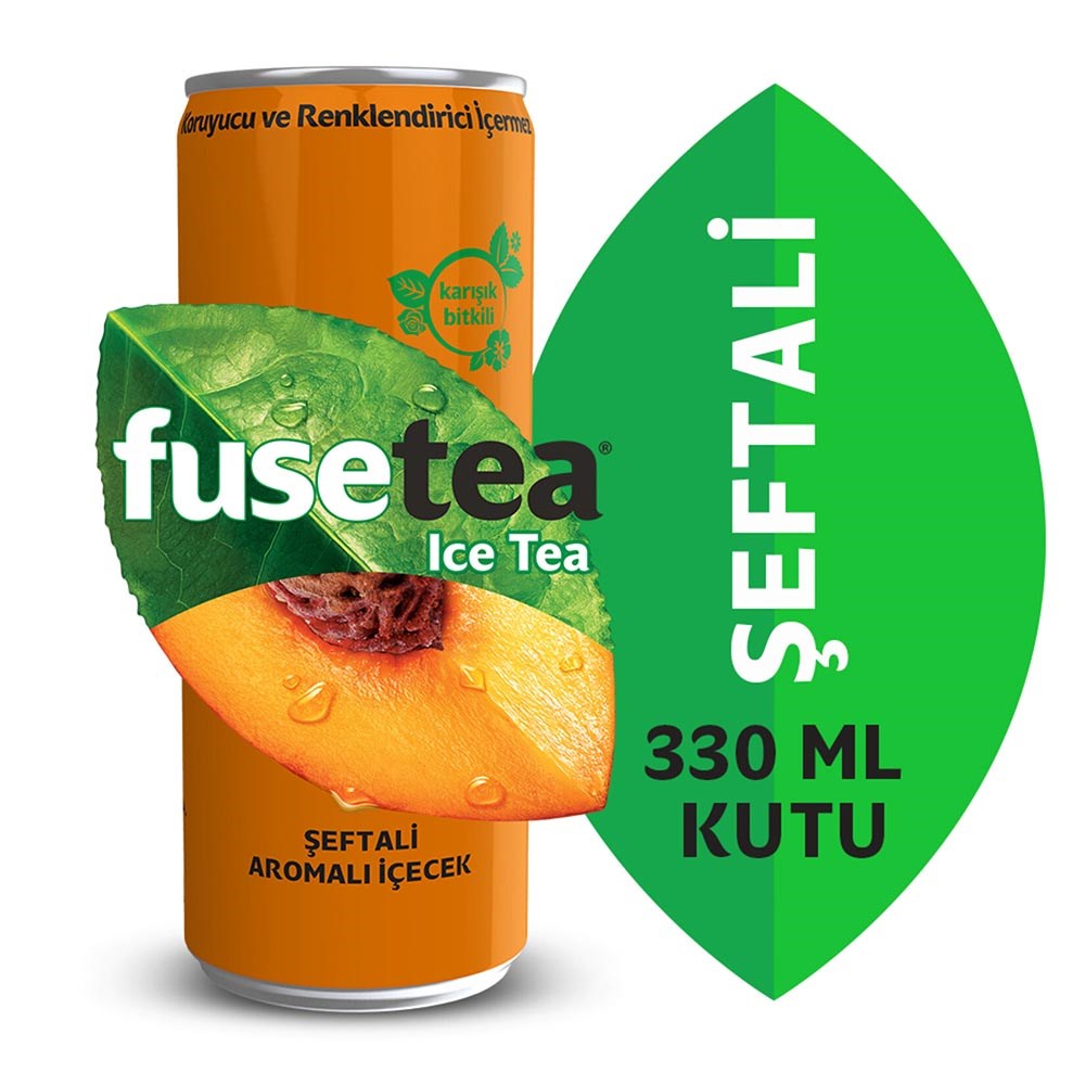 Fuse Tea 330 Ml Pet Soğuk Çay Şeftali