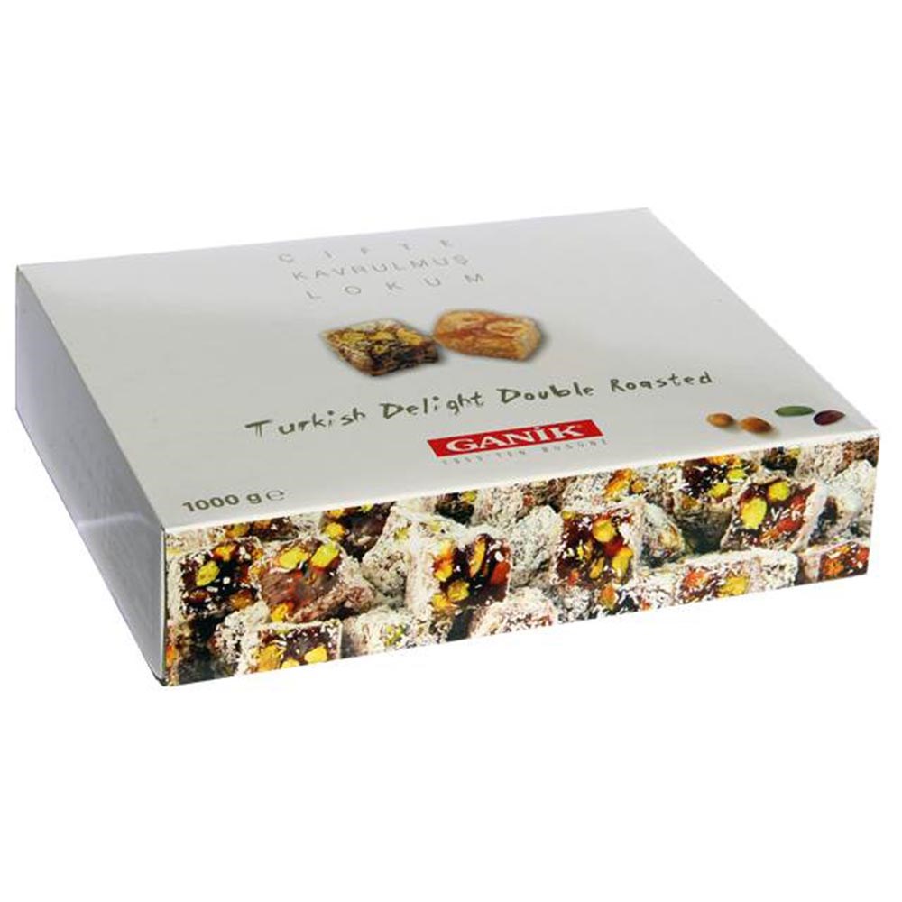 Ganik Lokum 1000 Gr Çifte Kavrulmuş Sultan Rend.a.fıs.