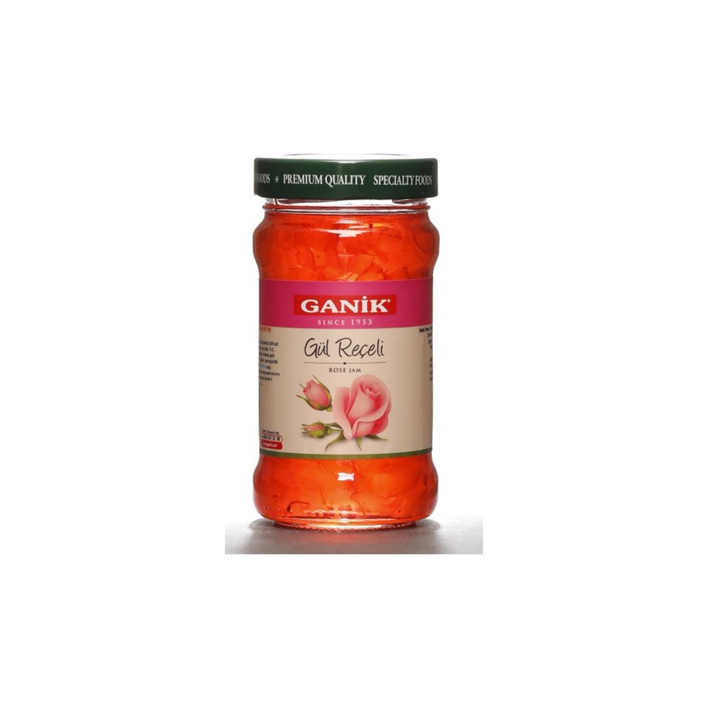 Ganik Reçel 380 Gr Cam Gül