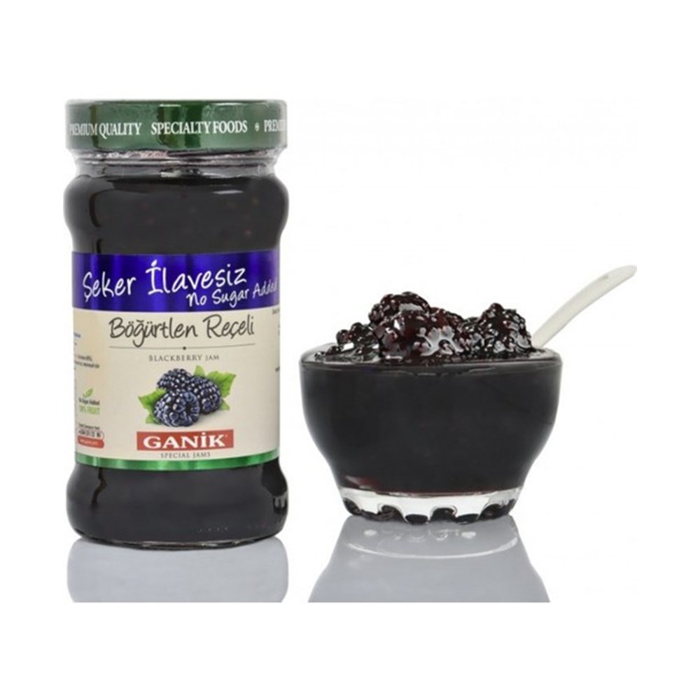 Ganik Reçel 380 Gr Kvz Böğürtlen Şeker İlavesiz
