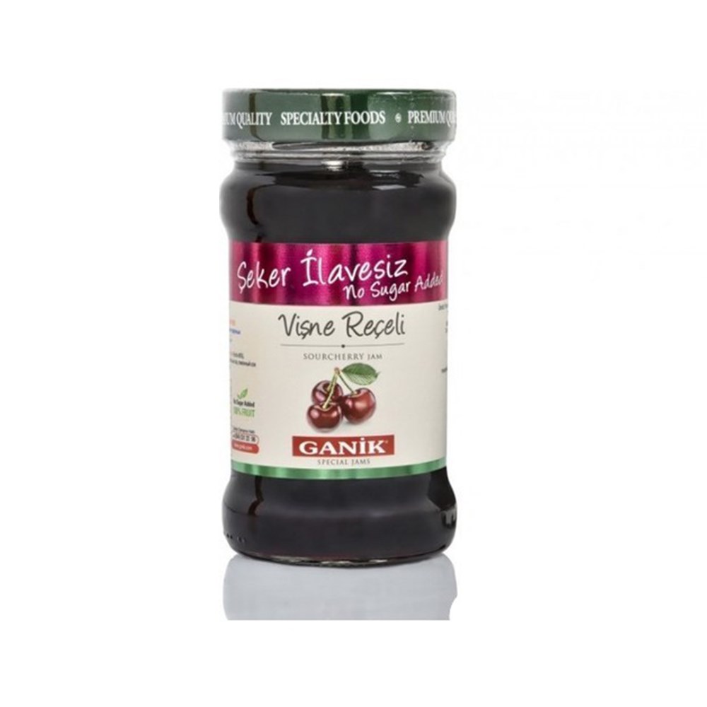 Ganik Reçel 380 Gr Kvz Vişne Şeker İlavesiz